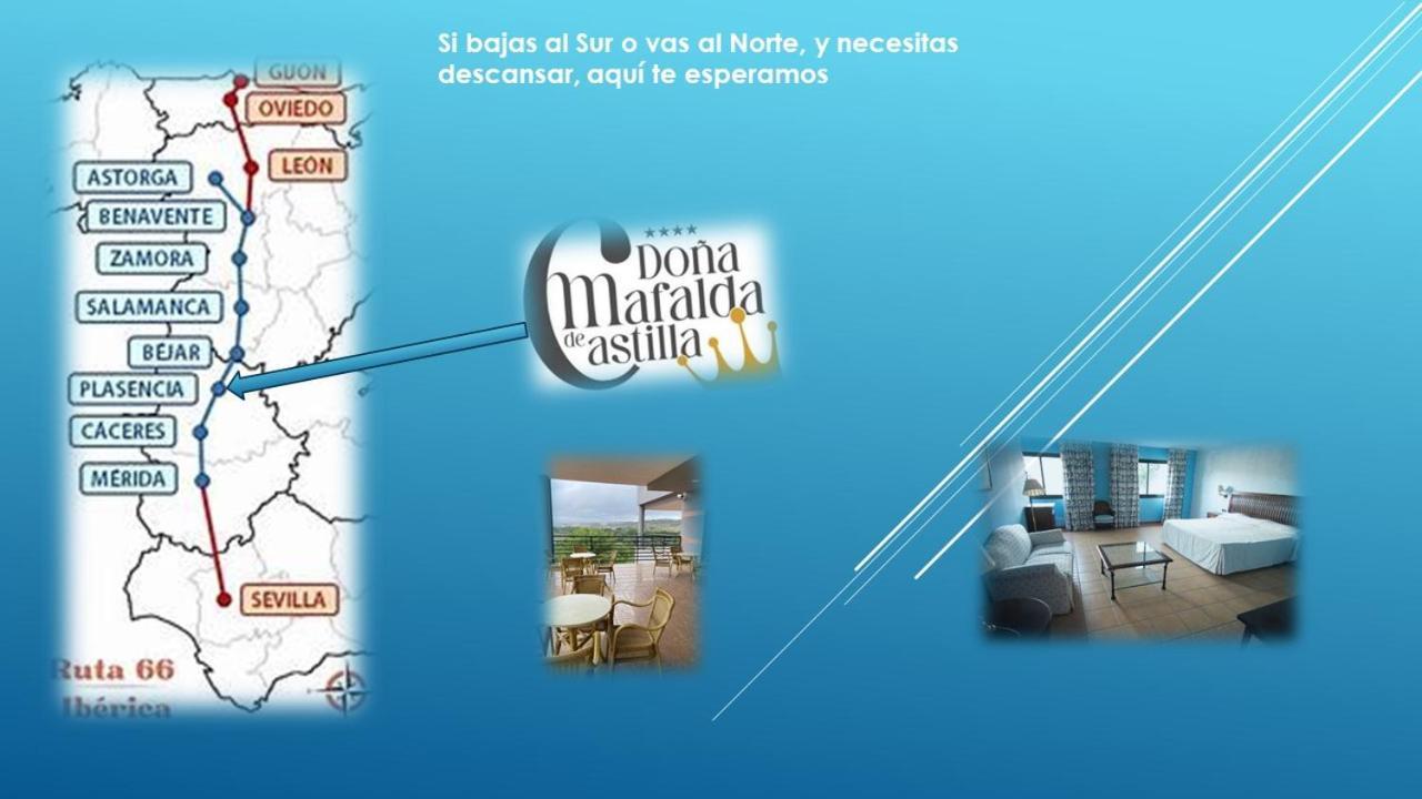 Hospedium Hotel Dona Mafalda De Castilla Plasencia Luaran gambar
